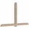 Ekena Millwork Eugene Smooth Timber Gable Bracket, Douglas Fir, 108"W x 63"H x 5 1/2"D x 5 1/2"F, 14/12 Pitch GBW108X63X0606EUG00SDF - alternate 2